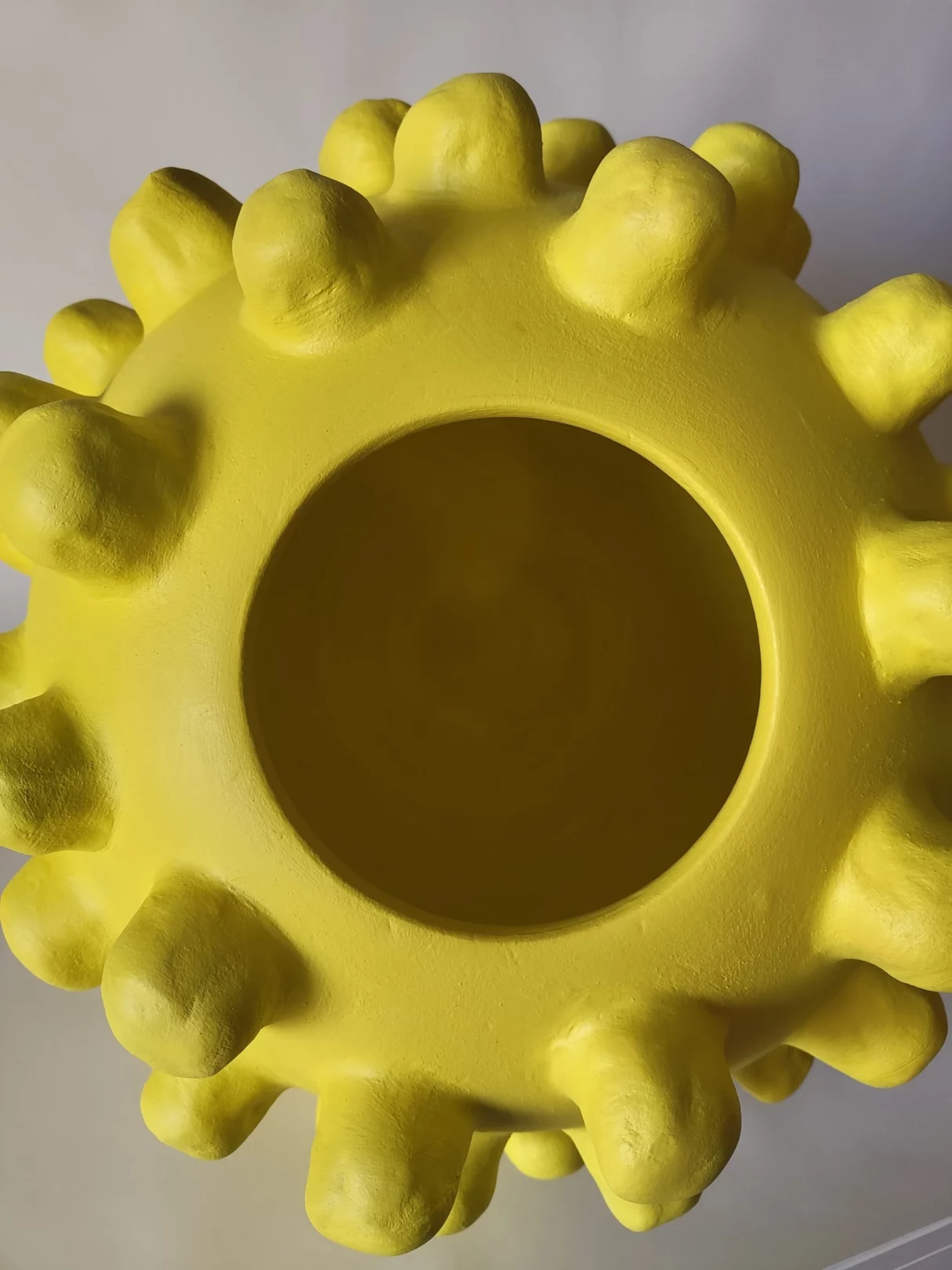 Contemporary Ceramics with Ancestral Roots 1 Terrakota yellow jug
