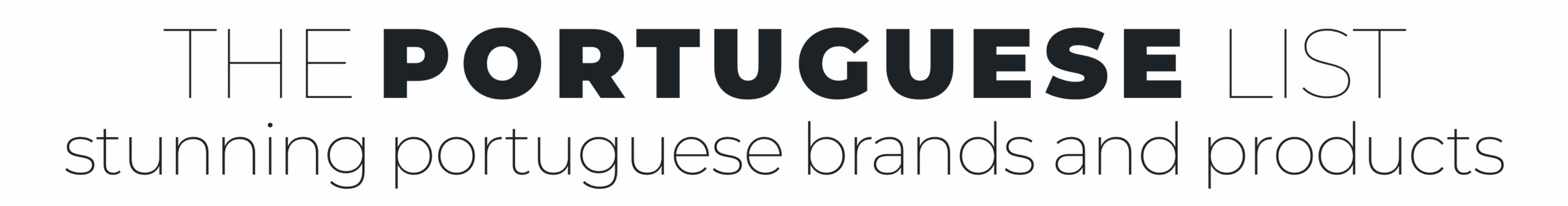 The Portuguese List